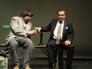 Une complicit� de deux com�diens.