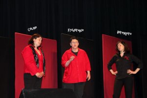 Extrait du sketch "En voiture" ou comment se conduisent nos maris quand ils ne sont pas au volant !