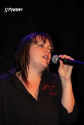 St�phanie Pillods, notre chanteuse.